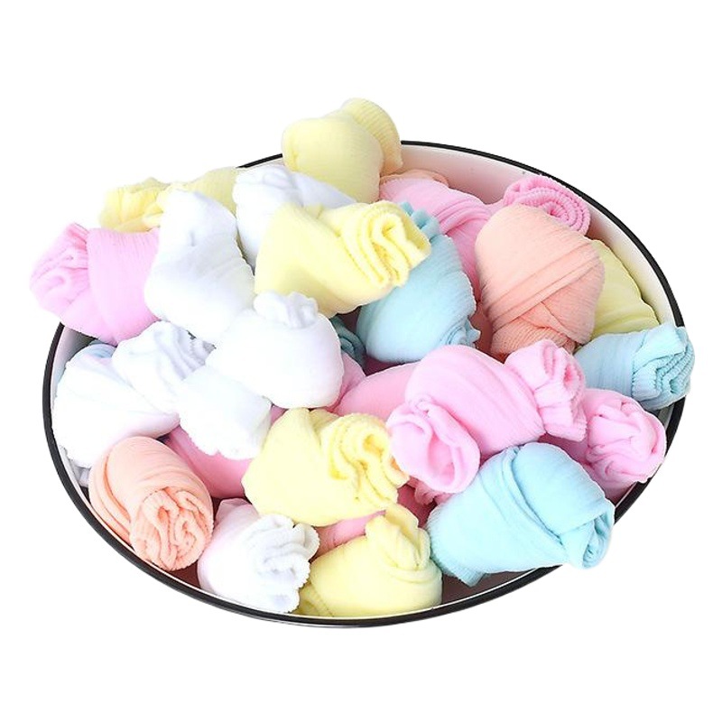 Calcetines de caramelo Baby Baby Playground Paradise Medias desechables Calcetines finos para niñas Calcetines negros de verano para niños