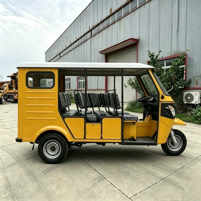 Sərnişin üçtəkərli motosikllar with multi-seater rainproof cabin and