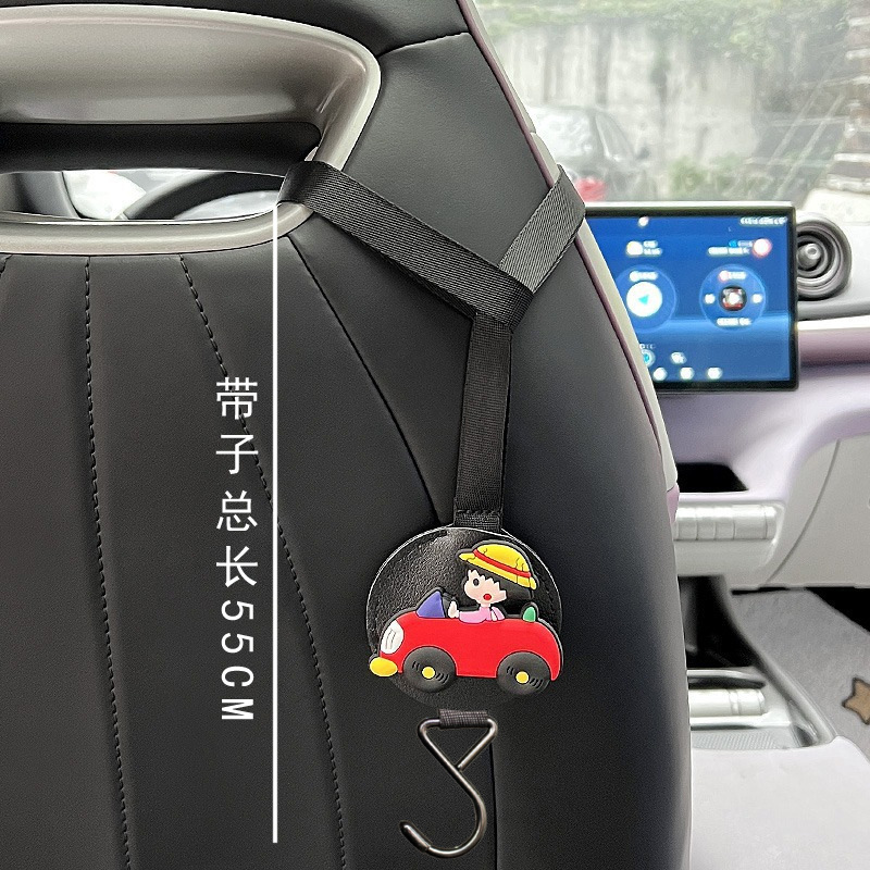 Wuling Hongguang BYD Dolphin todo en uno asiento deportivo gancho de respaldo tela de almacenamiento multifuncional en el automóvil
