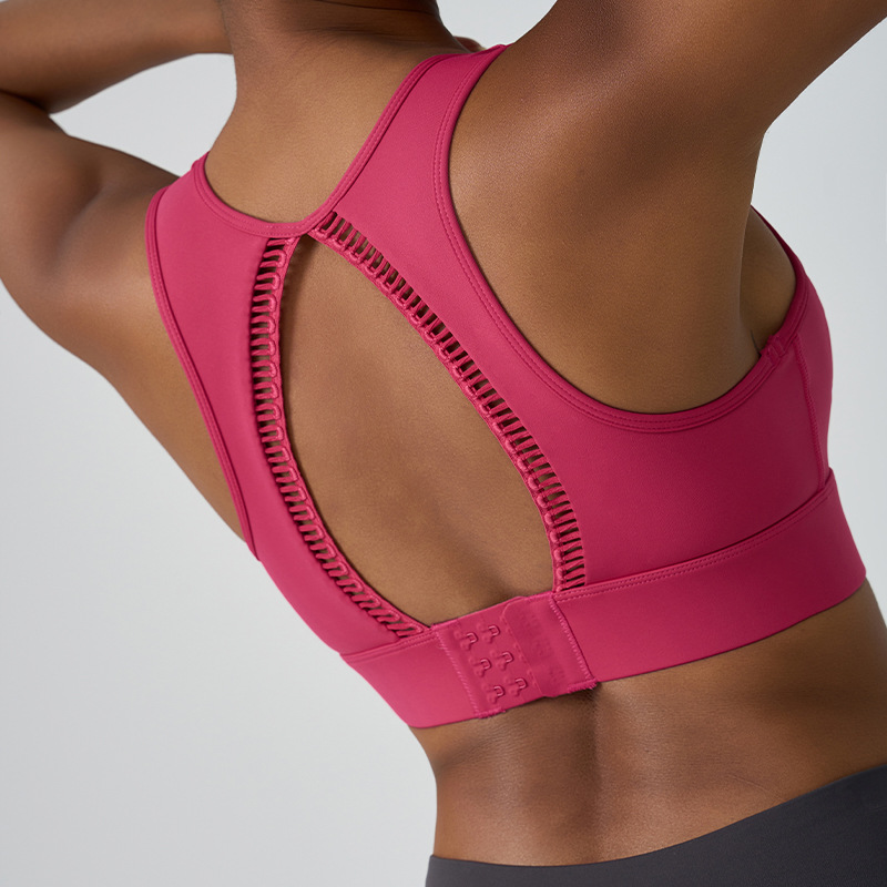 JOOMON ropa interior deportiva taza todo en uno estilo delgado colección de leche a prueba de golpes chaleco de fitness de alta resistencia para correr mujeres