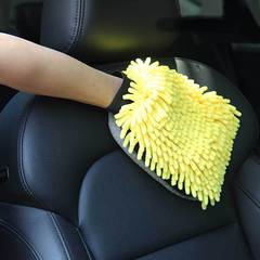 Snow Neuter Car Wash Glove Coral Fleece Buffing Car Cleaning Glove Dual-Sided Single-Sided Long Fiber Dust-Removing Glove