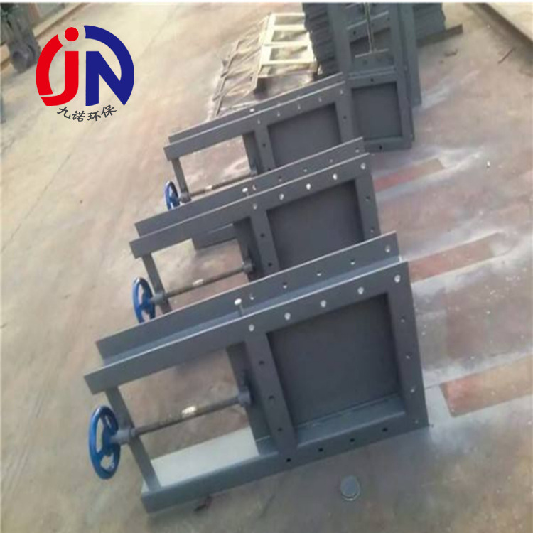 定制手动闸阀 软密封300圆形方形平板闸阀 雨水管道插板检修阀