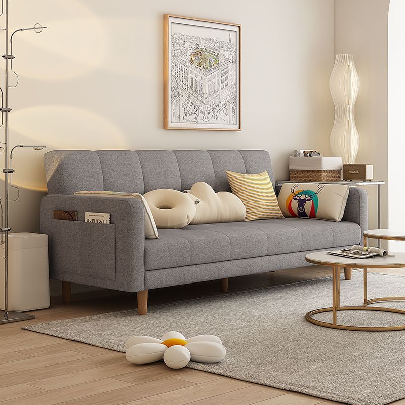 Ocio nórdico 2025 sofá pequeño tipo de alquiler dormitorio plegable sofá doble de lujo ligero plegable