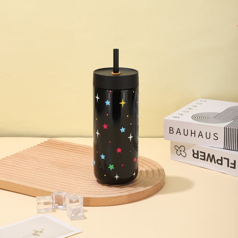 新款高颜值车载冰霸杯316不锈钢保温杯大容量吸管杯随行水杯|undefined
