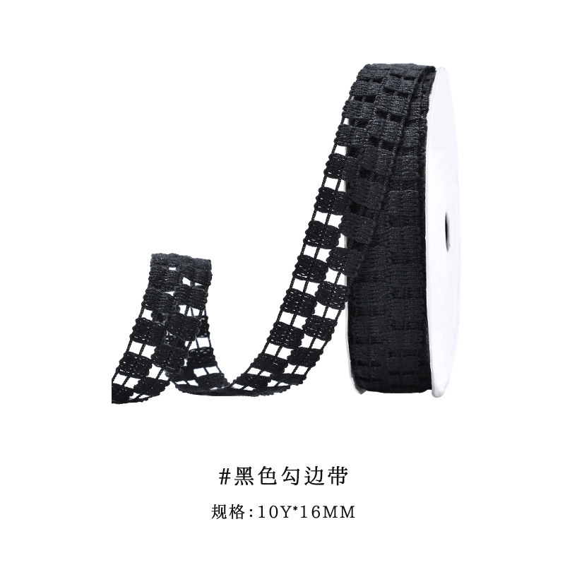 Yao Ming cinta flor embalaje regalo caja de regalo correa hecha a mano DIY accesorios de la joyería material hueco gancho cinta