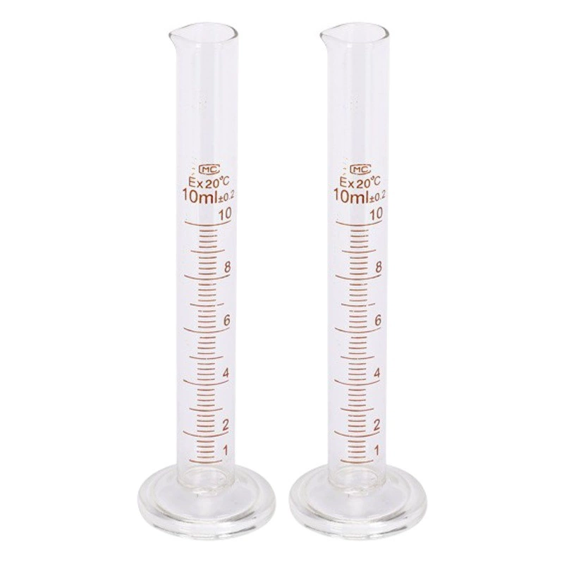 Экспериментальный стеклянный Градуированный Цилиндр 5 мл 10 мл 25 мл 50 мл 100 мл стеклянный Градуированный Цилиндр мерный стакан