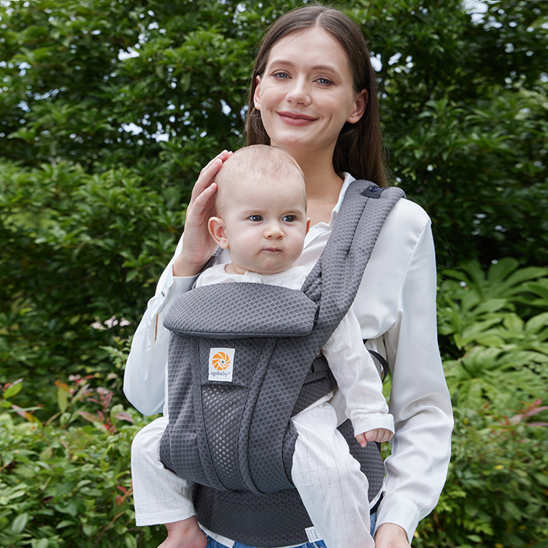 Egobaby taburete de cintura de portabebé para salir, simple, delantero y trasero, doble uso, abrazo horizontal, bebé recién nacido, multifuncional