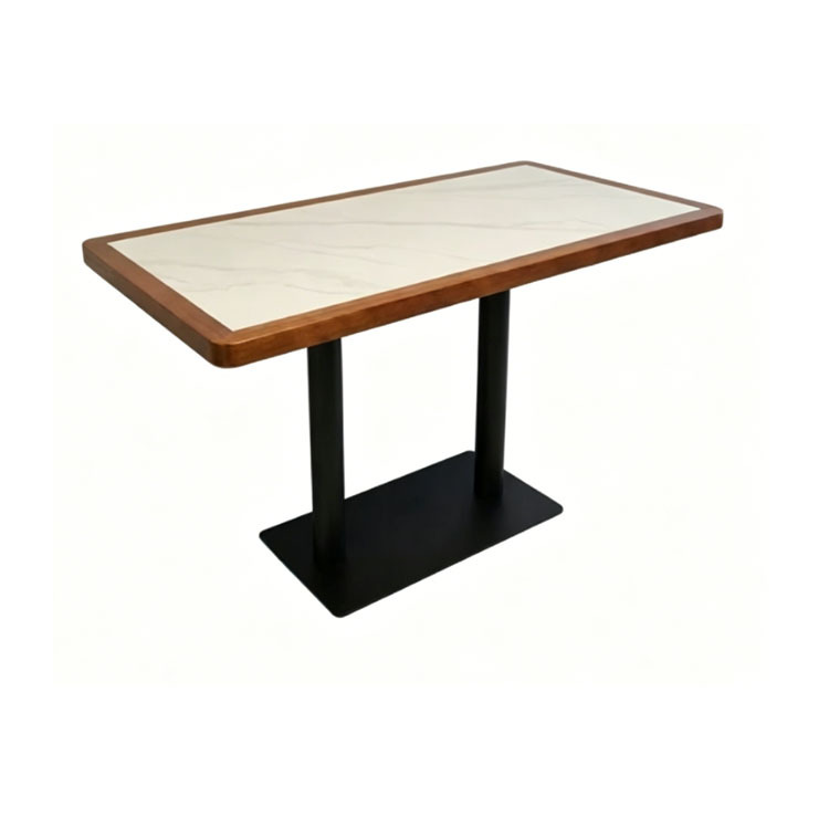 Cadenas de tiendas de té tailandés mesa y silla de sofá combinación de asiento de tarjeta de restaurante japonés restaurante bar Hotpot restaurante occidental mesa de comedor