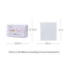 Lamerla 1000-Piece Pack of Non-Woven Makeup Pads: Lightweight, Smooth, and Water-Saving Cleansing Cotton Rounds – CXT001