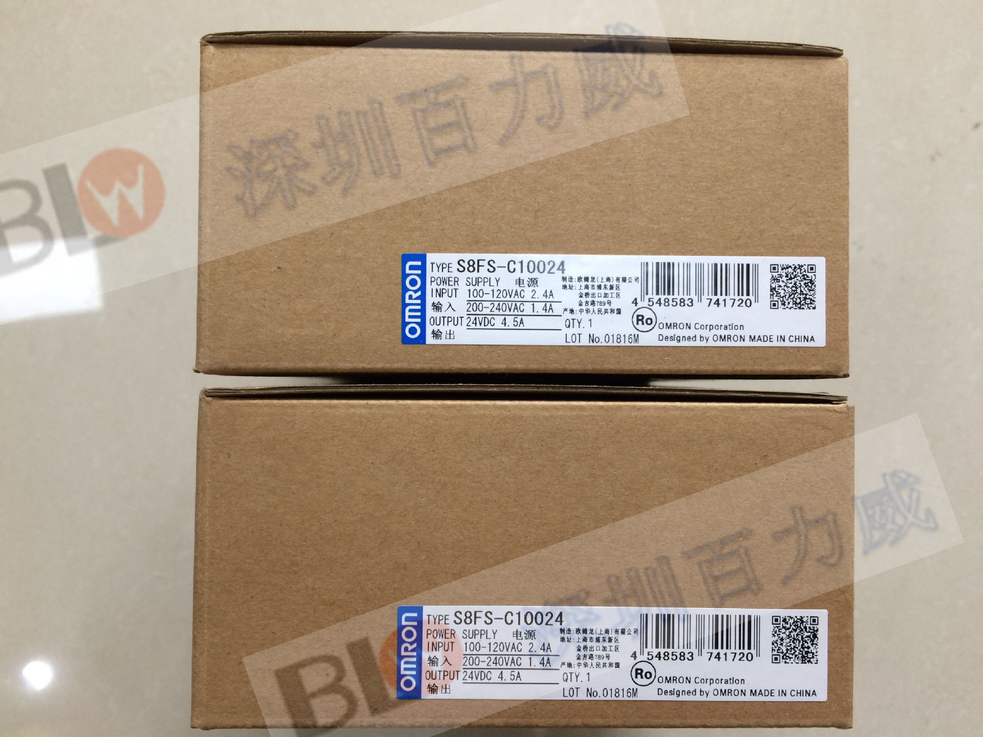 《欧姆龙》供应原装欧姆龙PLC模块 S8JC-Z03505C  S8JC-Z05012C