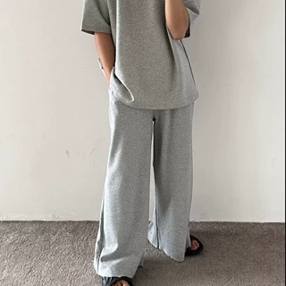 春秋季新款休闲裤男士时尚潮牌宽松百搭显瘦长裤男垂感潮流运动裤