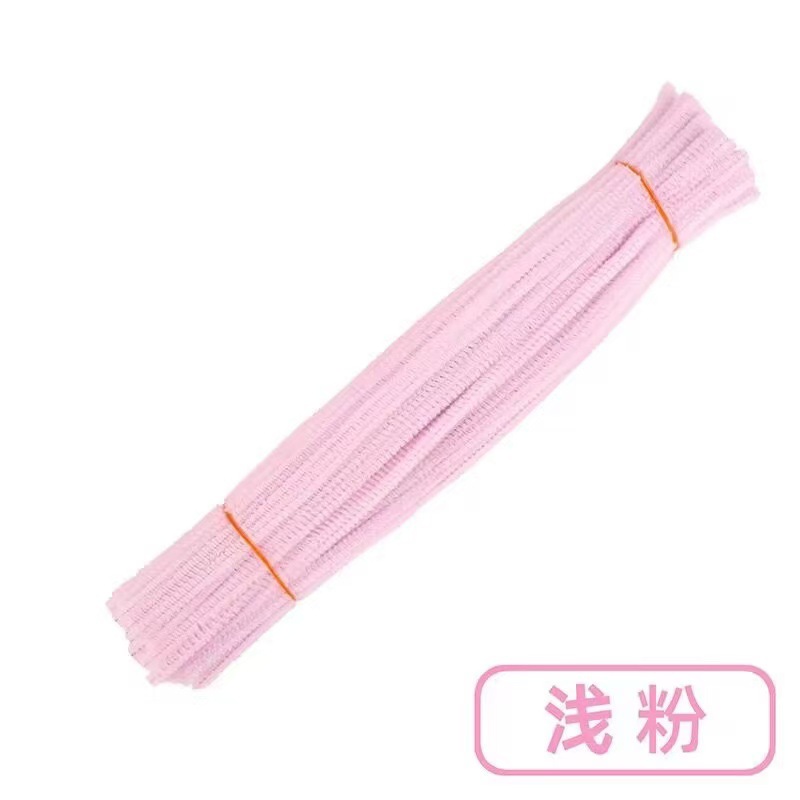 Varilla retorcida Cifrado Macaron Color Cifrado Mano Raíz de pelo hecho a mano Juguetes de bricolaje para niños Ramo de arte Material Paquete de lana