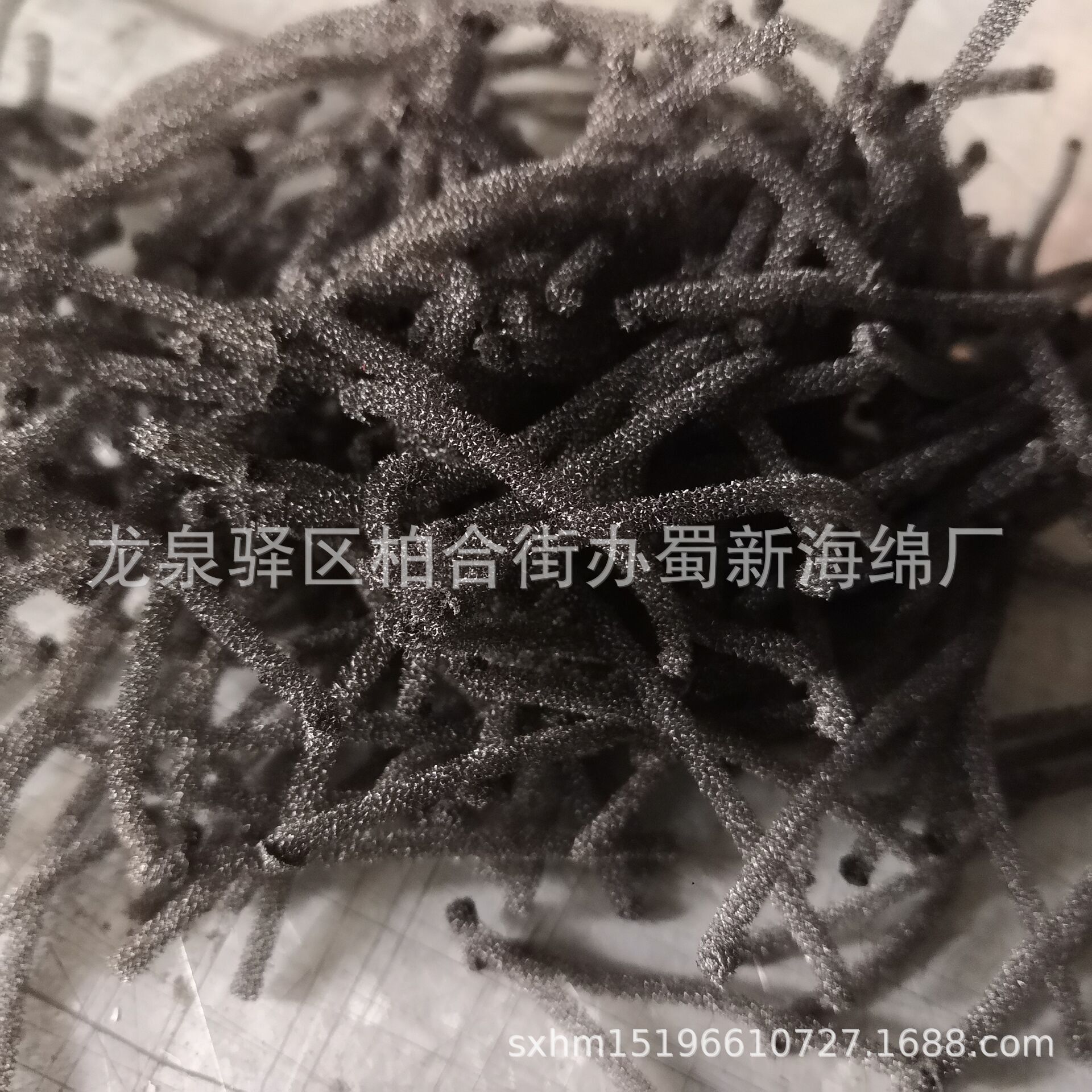 厂家供应黑色防尘喷泉过滤网孔海绵/冷却塔降噪海绵/工业填料