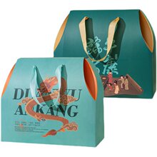端午节包裝盒粽子创意手提咸鸭蛋礼品盒空盒蛋黄粽肉粽外盒