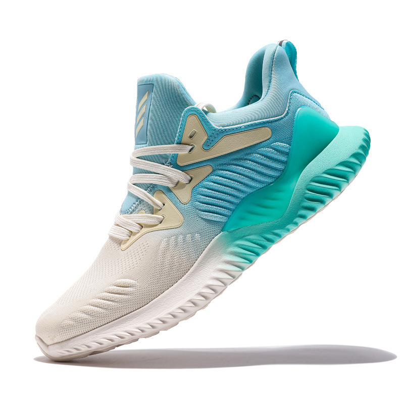 Outdoor casual walking shoes, unisex design, featuring a breathable flyknit mesh upper, and a lightweight Alpha Coconut style Outdoor casual walking shoes, unisex design, featuring a breathable flyknit mesh upper, and a lightweight Alpha Coconut style