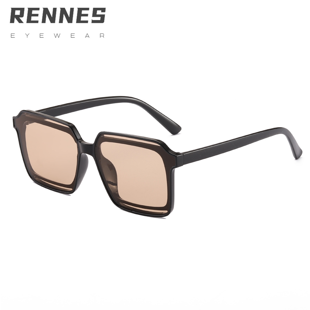 2021 Nuevas gafas de sol de Marco grande de CEJA hueca cuadrada Gafas de sol ins europeas y americanas Gafas de Sol de jalea de moda para mujer