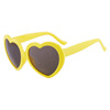 Lightweight glasses, sunglasses heart-shaped solar-powered, internet celebrity