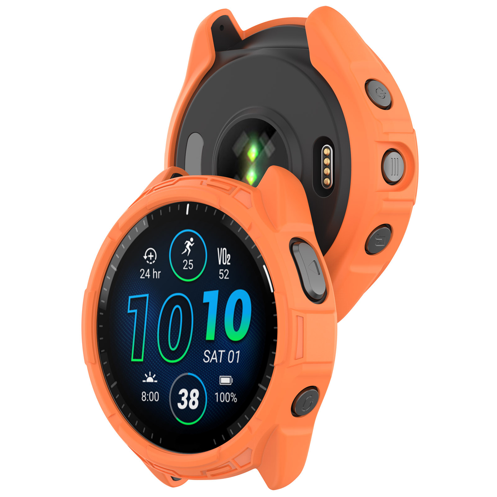 Xinyuan Shuntong is equipped with a tpu soft rubber openwork armor case for the Garmin Forerunner965 watch undefined