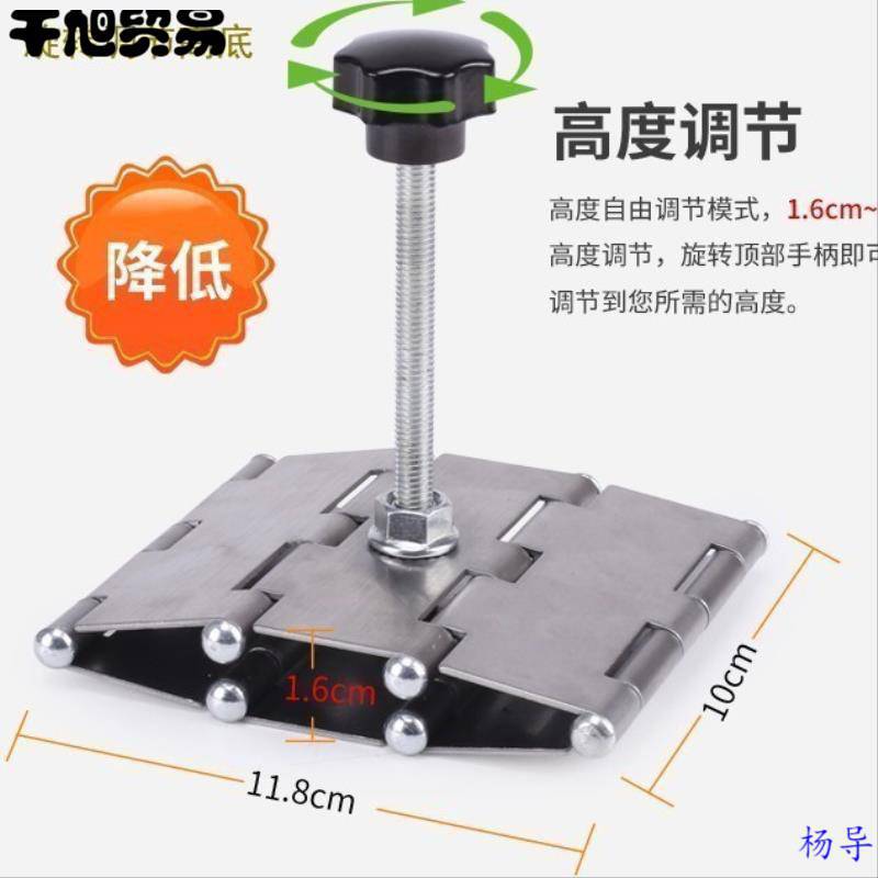 瓷砖高低升高贴墙地砖升降器抬高施工高配件垫片水平铺找缝灰墙砖