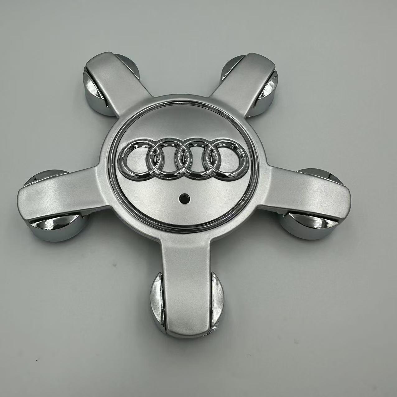 Cap A4L/A5/A6L Black | Audi Hub cover - concave-silver
