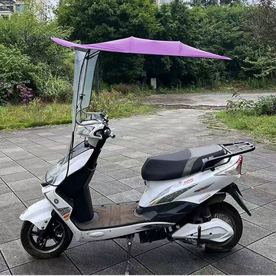 Sunshade, Elektromobil üçün ön şüşə çətiri (günlük) - without-rear-curtain-1