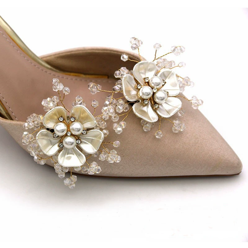 Модные свадебные зажимы для обуви корейские туфли