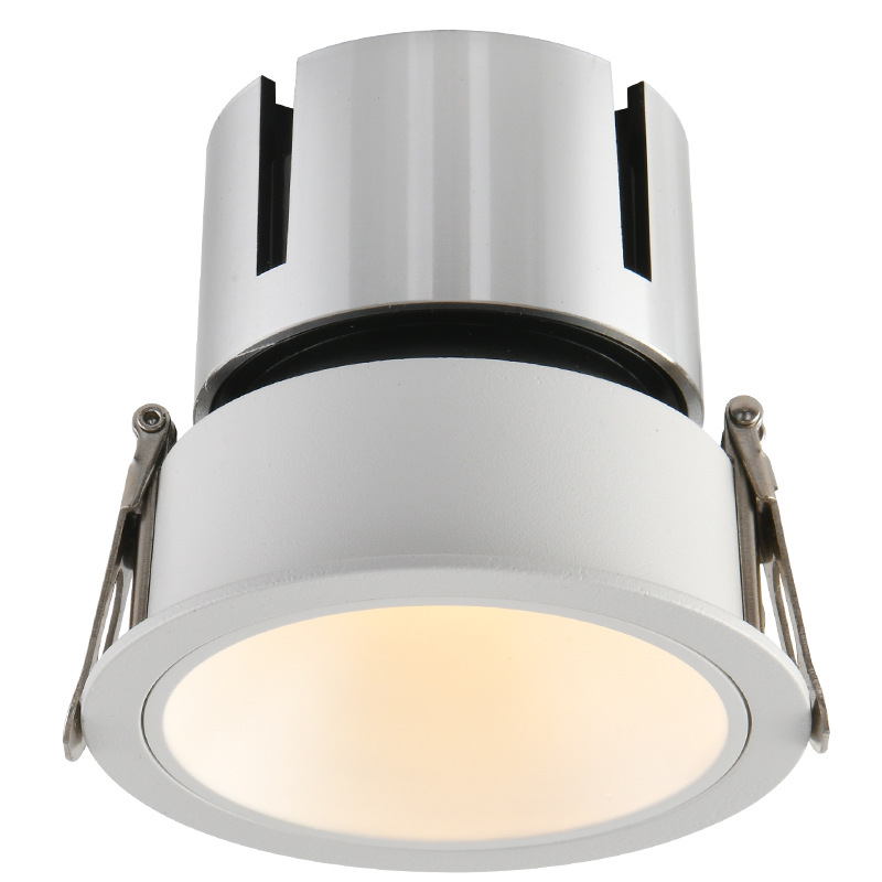 Spotlight incrustado anti-deslumbrante lava pared spotlight sala de estar doméstica marco muy estrecho led techo downlight 495L image 5