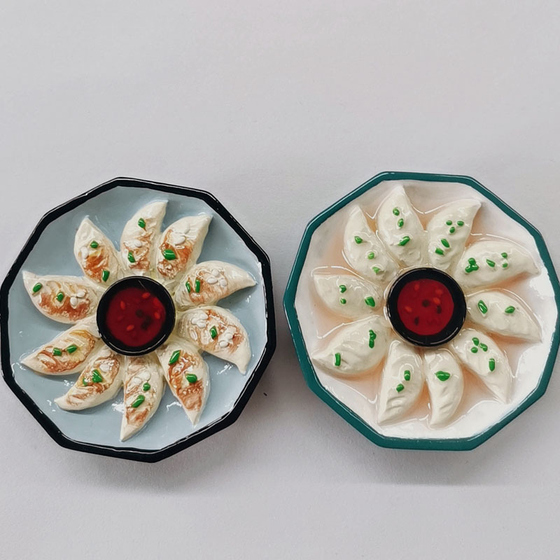 中式美食树脂冰箱贴