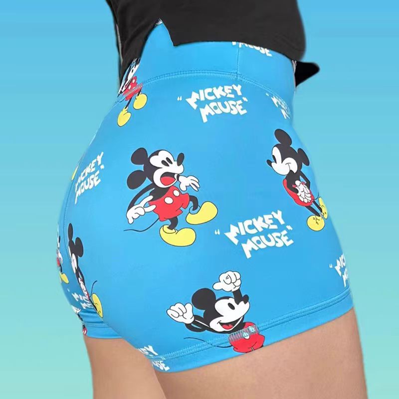 Nuevos pantalones cortos de yoga de tres puntos, cintura alta, cadera alta, sensación desnuda, alta elasticidad, transpiración, absorción de humedad, sudor, acondicionamiento físico, carreras, mujeres