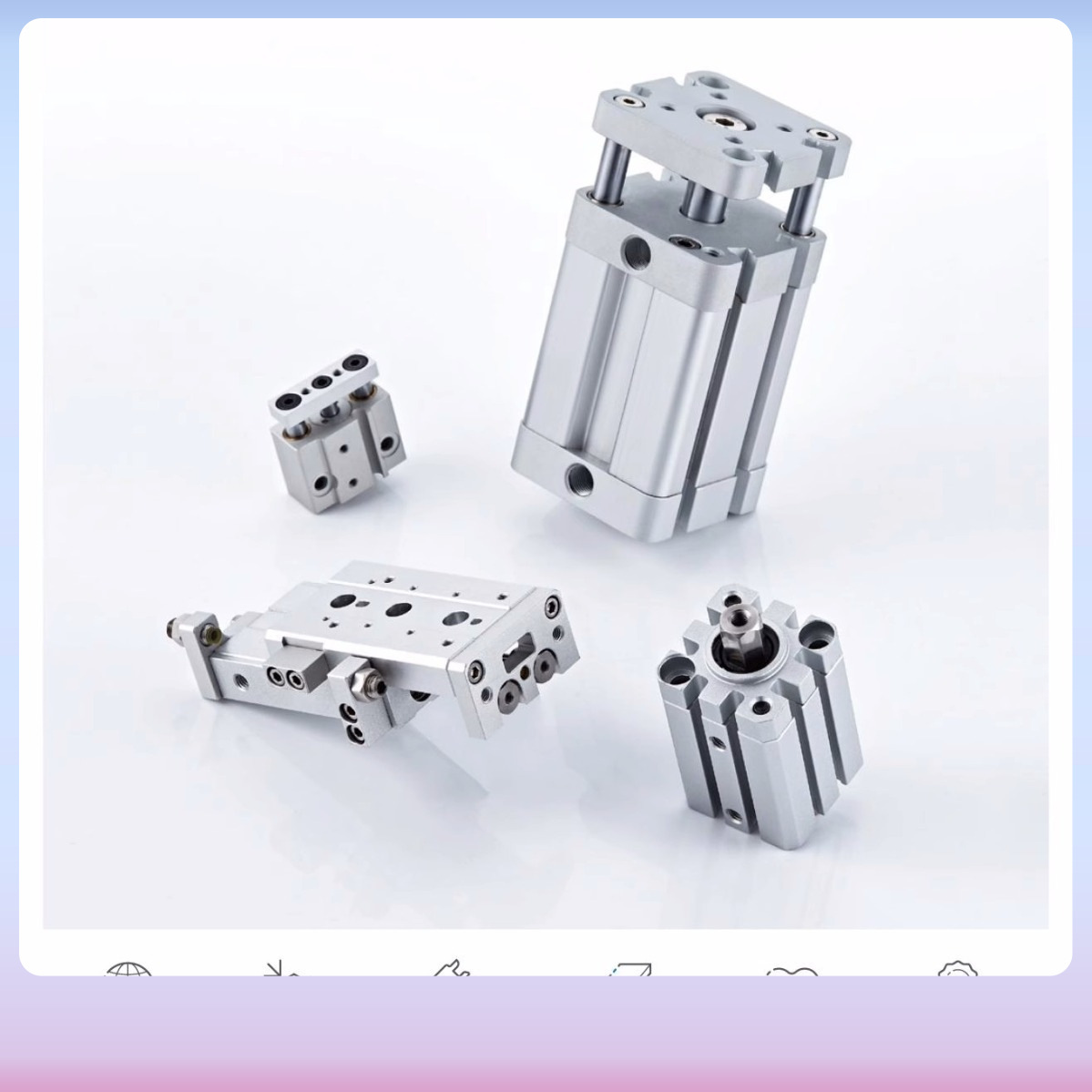 SMC单作用螺纹缸针型氣缸CJPS6 CDJPB6 CJPB6-5 10 15 H4 H6-B