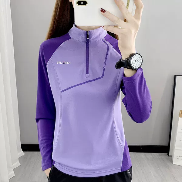 Purple women's top