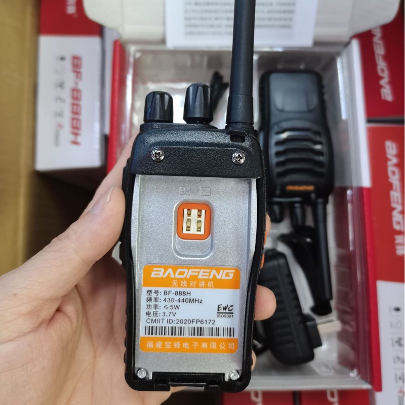 Baofeng walkie-talkie BF-888H walkie-talkie 888S versión mejorada soporte EE. UU. B fábrica de carga al por mayor