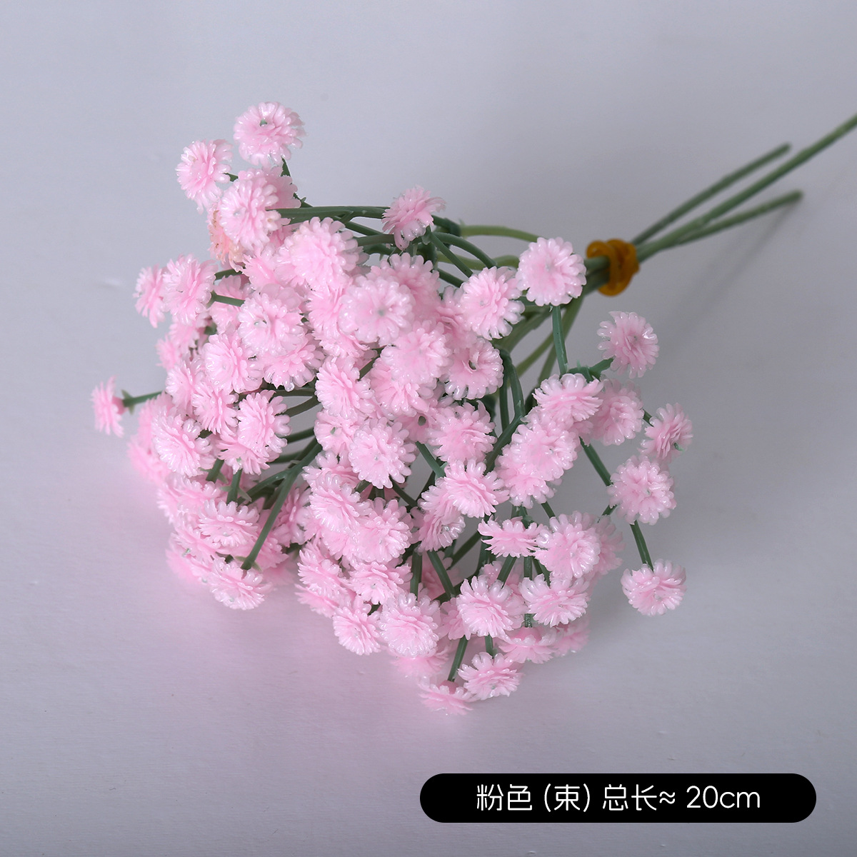 Lanzamiento de nuevos productos, ramo de novia, venta caliente, flor de seda gypsophila, simulación, accesorios de disparo de PU, arreglos florales, suministros de decoración