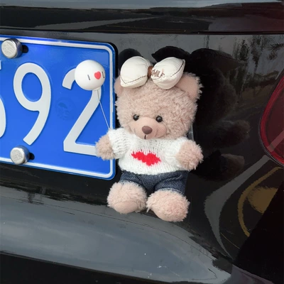 Style Personality Bear Car | Car ornaments - upgrade-the-exterior-decoration-of-the-stance-20-foreign-style-bear