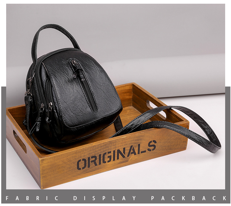 New bag for women's crossbody bag, fashionable and trendy mobile phone bag, soft leather feel, multiple compartments, single shoulder bag, zero wallet_voghion.com