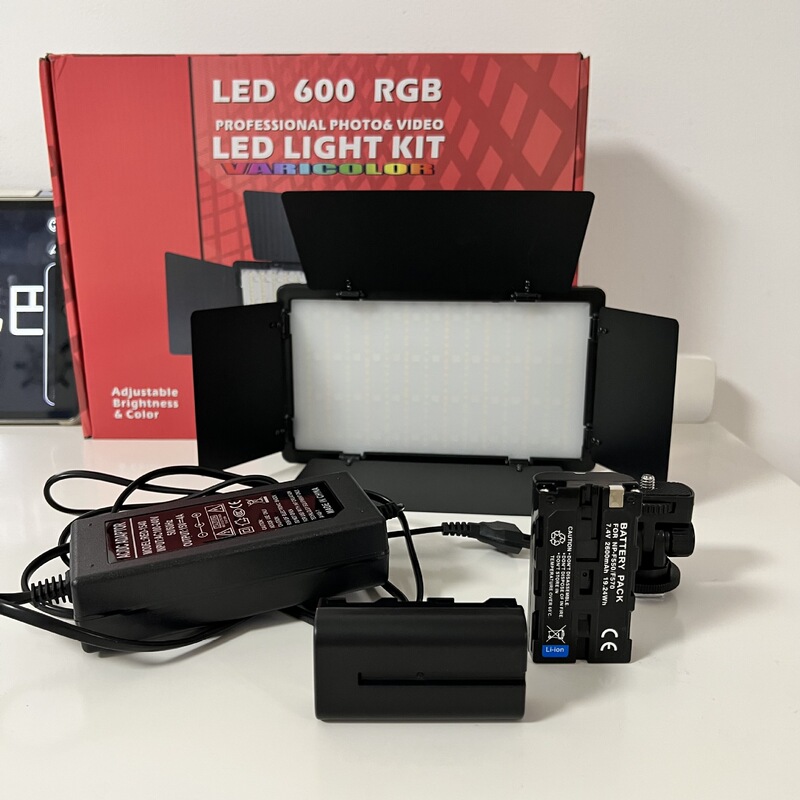 LED800/600 photography RGB fill light indoor photography live panel light food shooting live room lighting LED800/600 photography RGB fill light indoor photography live panel light food shooting live room lighting