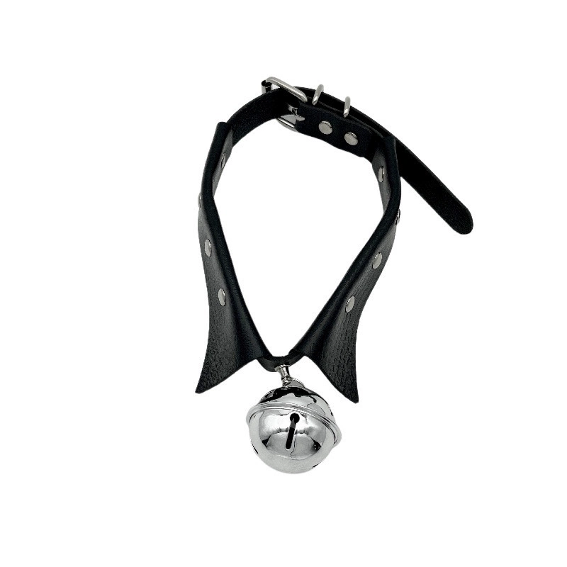 False collar, cute small bell, necklace, choker, dark punk