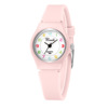 Fashionable silica gel trend cute watch for leisure, city style, simple and elegant design