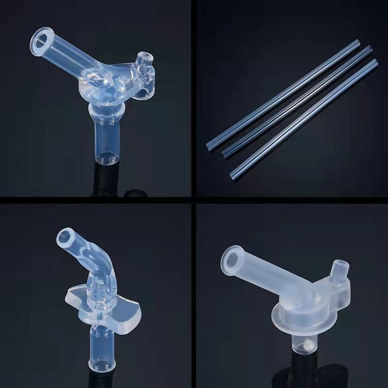 杯具吸管儿童熊保温杯正品吸管硅胶吸嘴杯盖配件厂家直供