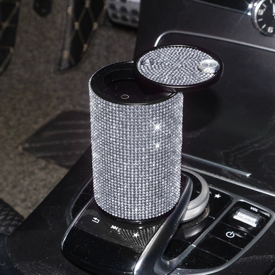 Car ashtray: with Lid, Multifunctional Car Cigarette