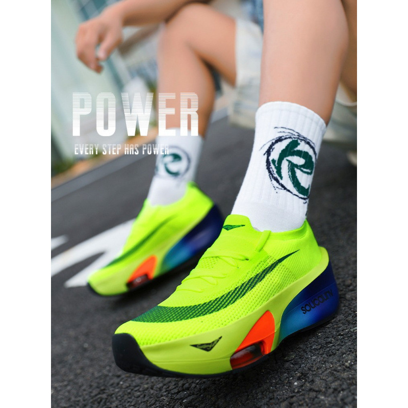 Cross-Border Men's Fly-Knit Mesh Breathable Sports Casual Shoes Alpha Air-Cushioned Running Shoes Couple's Model Slow Running Shoes Cross-Border Men's Fly-Knit Mesh Breathable Sports Casual Shoes Alpha Air-Cushioned Running Shoes Couple's Model Slow Running Shoes