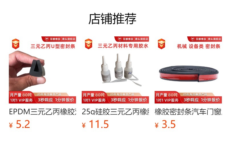 Rubber Sealing Strip for Car Doors and Windows, Industrial Universal Dustproof, Waterproof, Soundproof Adhesive Strip Sealing Strip