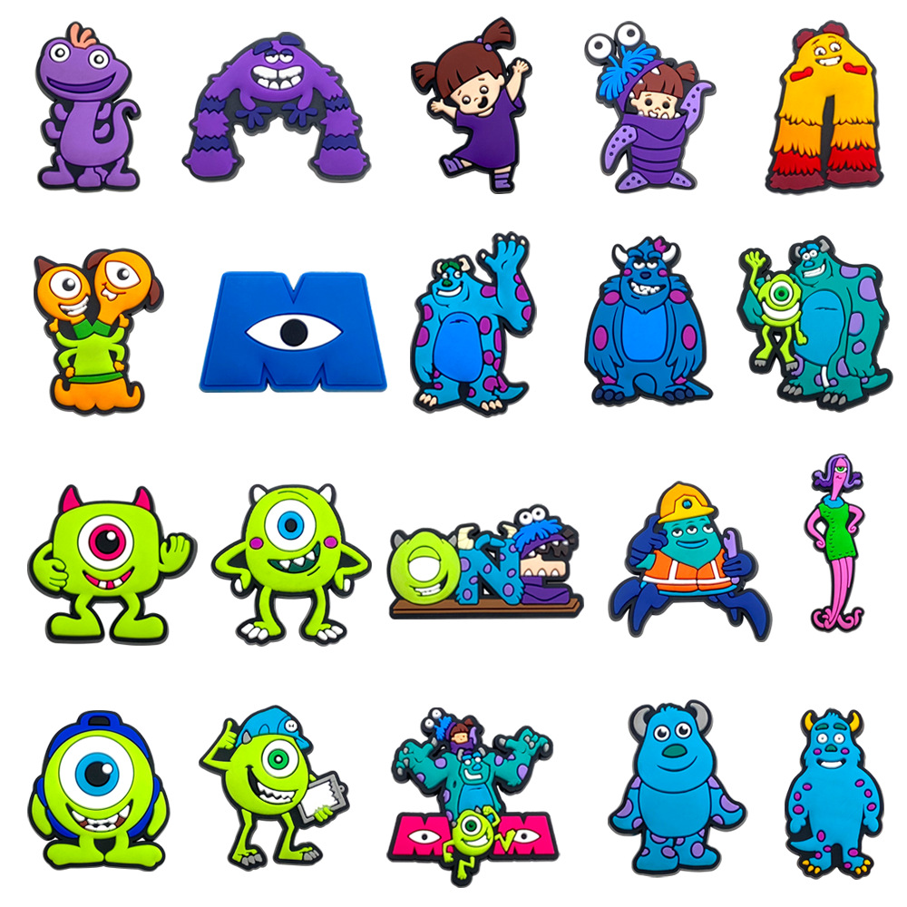 Jequete de combinación de zapatos Hello Kitty botones de flores accesorios de zapatos jibitz 65 pegamento blando PVC Zhibixing