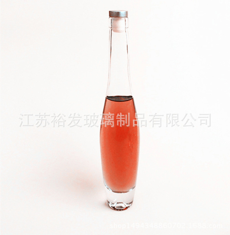 批发375ml茶色冰酒瓶 红酒瓶 葡萄酒瓶 玻璃果酒瓶 自酿空瓶