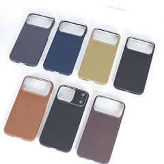 适用IPhone17系列凯夫拉手机壳磁吸magsafe碳纤维时尚防护手机套