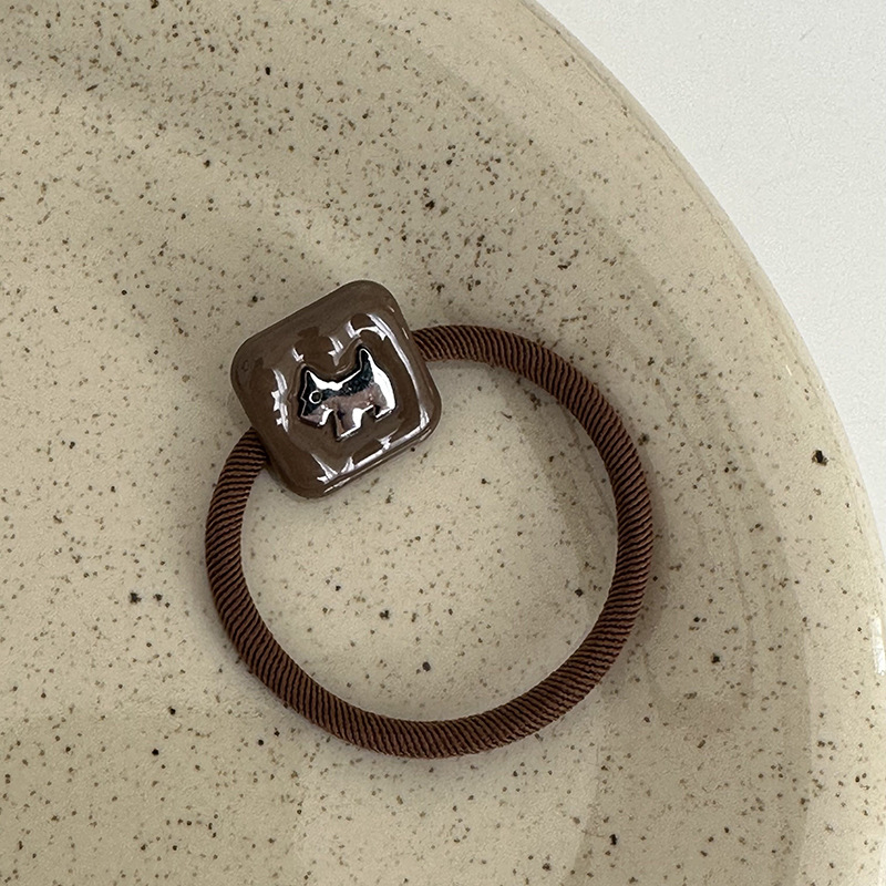 Elastici per capelli con orsetto e cagnolino alta elasticità_voghion.com