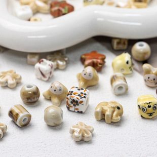 ���̲�ɫ������ϵ�մ�С�ϻ�С��DIY�ֹ�ɢ�鴮������Ʒ���