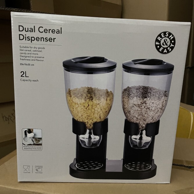 cereal dispemser 麦片机 谷物分配器 食物杂粮储物罐 麦片桶|undefined