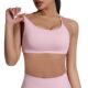Beautiful Back Strap Cross Sports Bra Women's Fitness Yoga Outer Wear Shockproof Running Quick-drying Seamless Sports Underwear