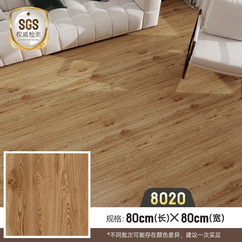 pegatinas autoadhesivas pegatinas de suelo PVC cuero grueso piedra plástico suelo a prueba de cemento 800x800 dormitorio baldosas de suelo de madera image 42